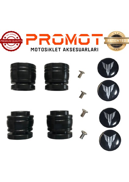 Motosıklet Koruma Yamaha MT25 Aks Koruma Takozu Set