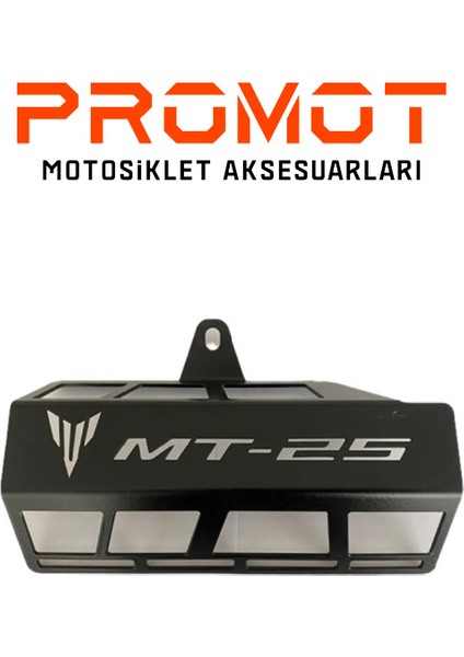 Motosıklet Koruma Yamaha MT25 Egzoz Koruma Demiri 2014/2021 Uyumlu