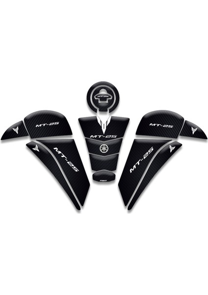 Motosıklet Tank Pad Yamaha MT25 (2020/2024) Uyumlu Model 01