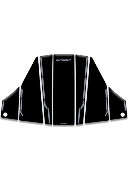 Motosıklet Tank Pad Honda Dıo (2021/2024) Uyumlu 08