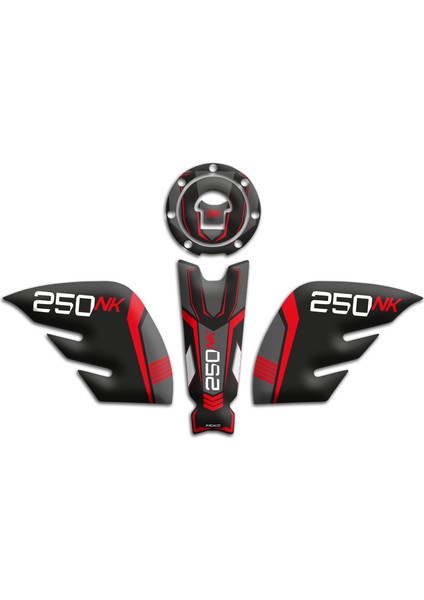 Motosıklet Tank Pad Cf Moto 250 Nk (2018/2022) Uyumlu 01