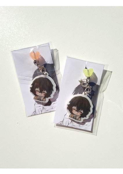 Bungou Stray Dogs Dazai Çanta Süsü/telefon Askısı (1 Adet)