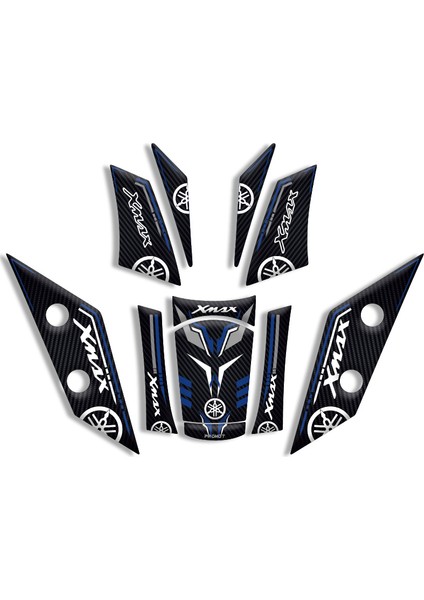 Motosıklet Tank Pad Yamaha Xmax (2018 - 2022) Uyumlu 02