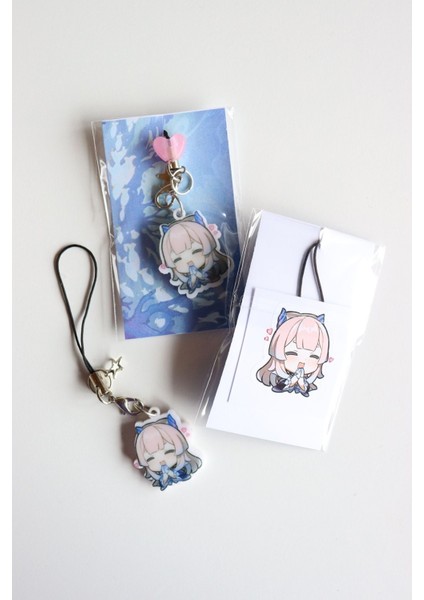 Genshin Impact Kokomi Çanta Süsü/telefon Askısı (1 Adet) modelleri