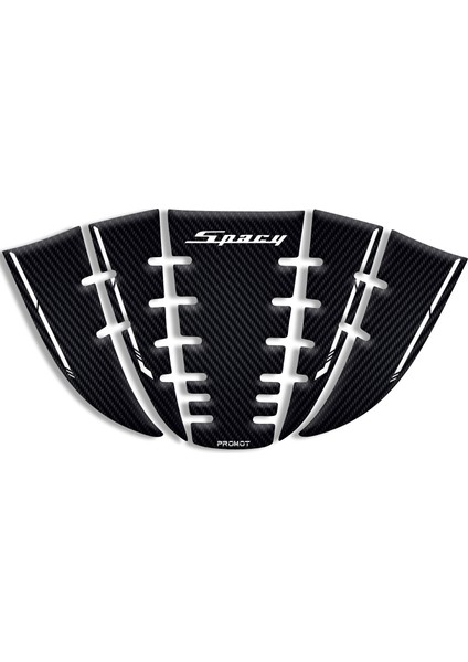 Motosıklet Tank Pad Honda Spacy Tank Pad Set (2010/2020) Uyumlu 02