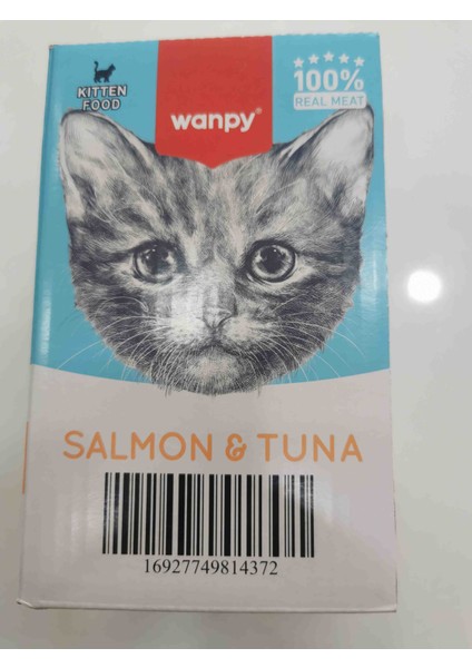 70GR Pouch Ton Balıklı Somon Yaş Kedi Maması 10 Adet modelleri