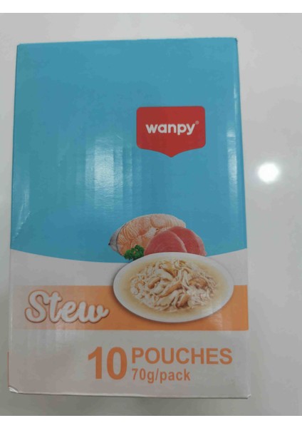 70GR Pouch Ton Balıklı Somon Yaş Kedi Maması 10 Adet fırsatları