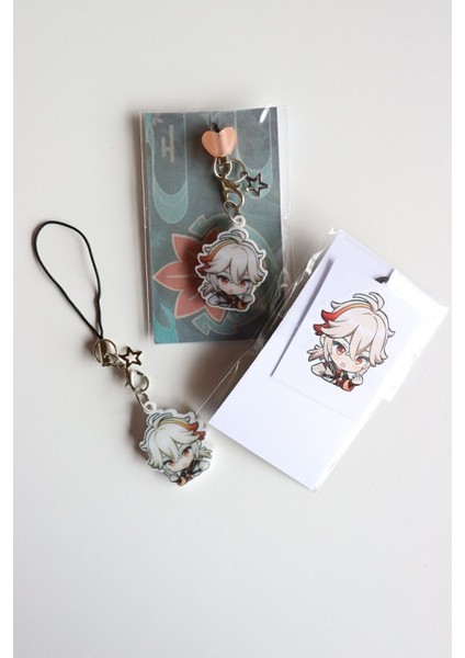 Genshin Impact Kazuha Çanta Süsü/telefon Askısı (1ADET) modelleri