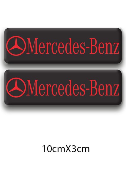 Mercedes-Benz 3D Damla 2'li Logo 1