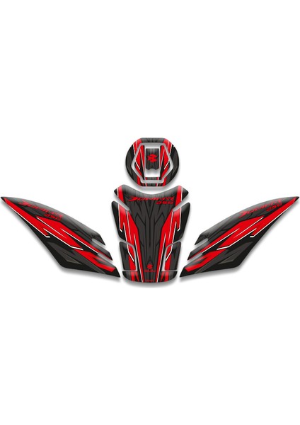 Motosıklet Tank Pad Bajaj Dominar 250 (2020/2024) Uyumlu Model 02
