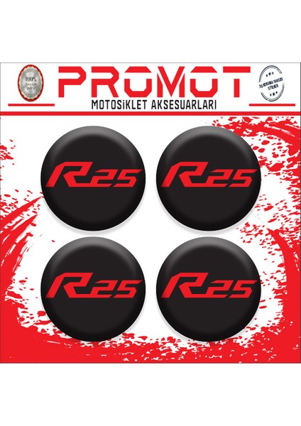 Yamaha R25 Koruma Takozu Logosu 1