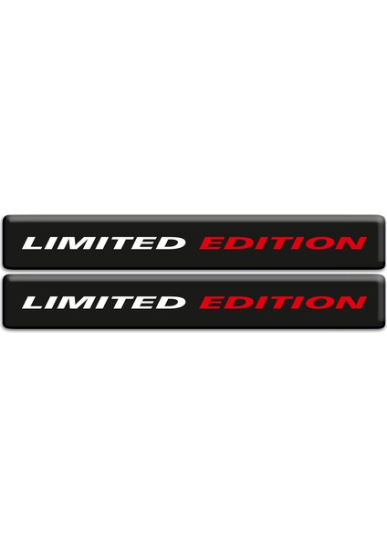 Limited Edition 3D Kabartmalı 2 Li Damla Sticker 001