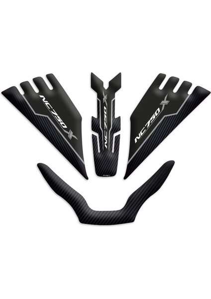 Motosıklet Tank Pad Honda NC750X Tank Pad Set (2021/2024) Uyumlu 01