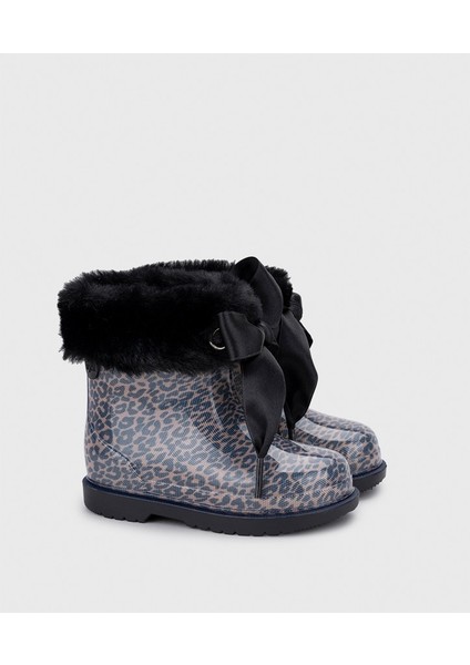 W10338-002 Bimbi Leo Soft Kız Çocuk Yağmur Çizmesi