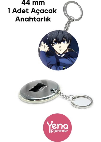 Blue Lock Çanta Süsü / Rozet Seti / Açacak Anahtarlık