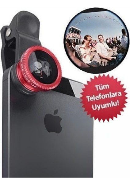 Büro Ev Ofis Kişisel Telefonları Için Balık Gözü Lens Seti modelleri