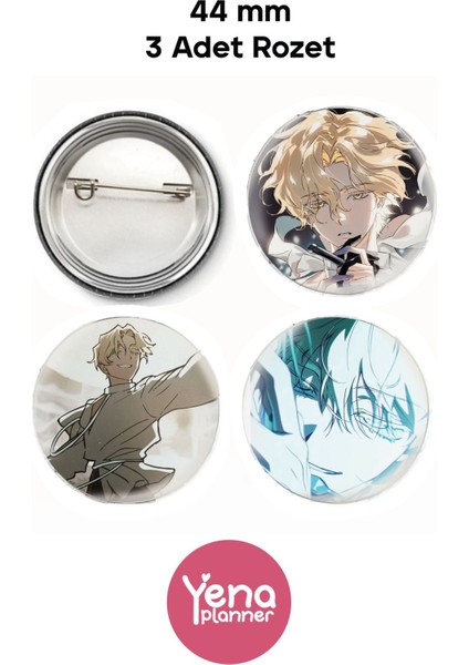 Alien Stage Çanta Süsü Seti / Rozet Seti