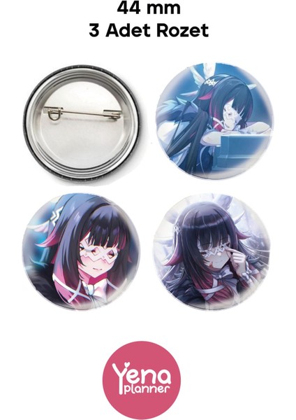 Genshin Çanta Süsü/ Rozet Seti 2