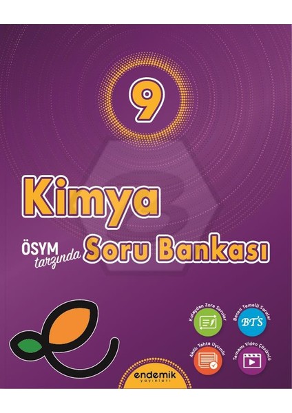 Endemik 2026 9. Sınıf Kimya Soru Bankası Güncel Müfredat