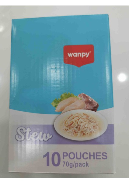70GR Pouch Tavuklu Ördekli Yaş Kedi Maması 10 Adet modelleri