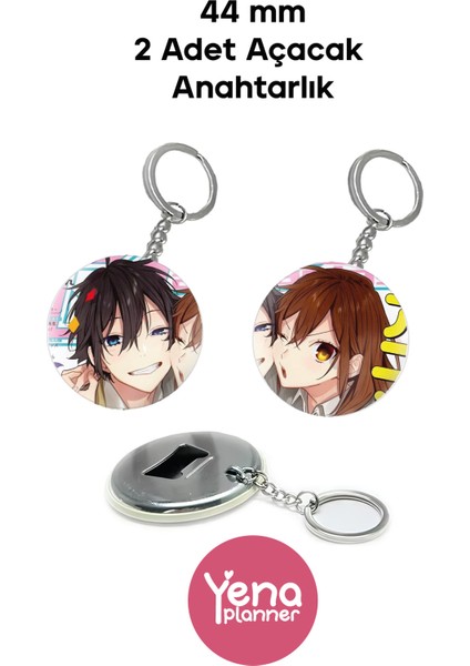 Horimiya Çanta Süsü / Rozet Seti / Açacak Anahtarlık