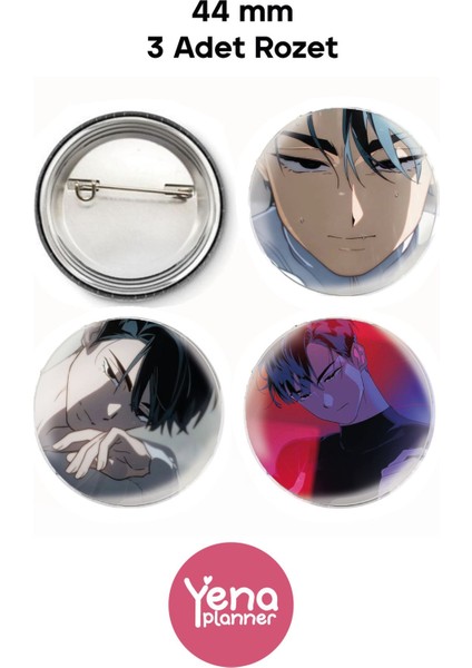 Alien Stage Çanta Süsü Seti / Rozet Seti