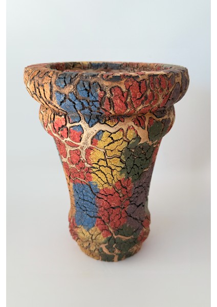 El Yapımı Seramik Saksı