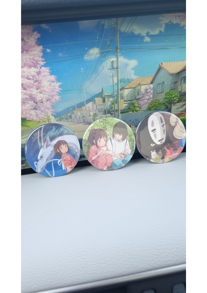 Ghibli Çanta Süsü/rozet Seti