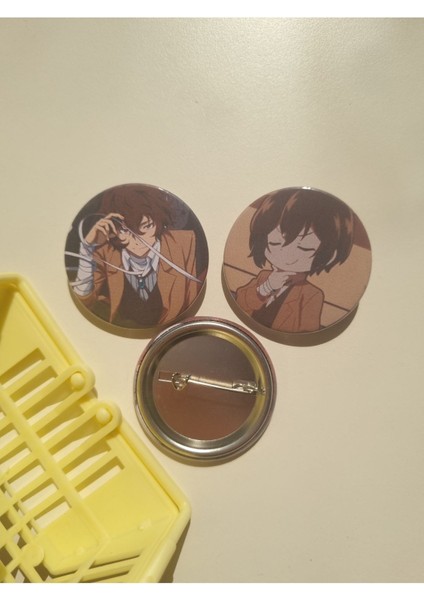 Bungou Stray Dogs Dazai Çanta Süsü/rozet Seti fiyatları