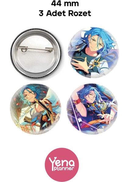 Ensemble Stars Çanta Süsü / Rozet Seti