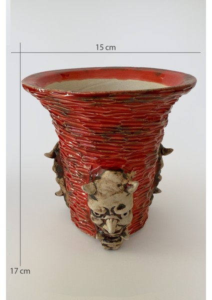 El Yapımı Seramik Saksı modelleri