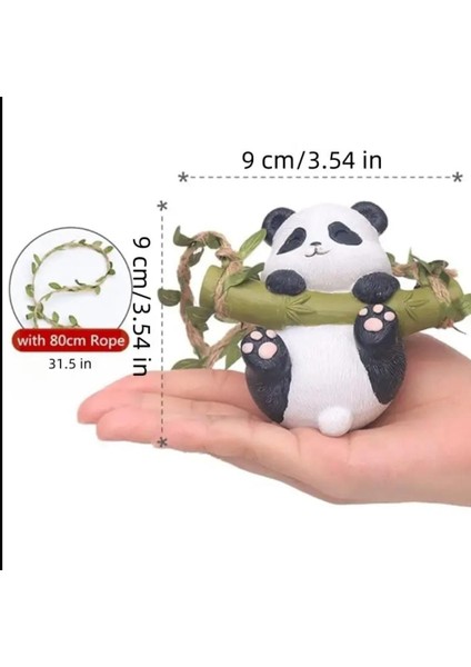 Bahçe Balkon Süsü Dekoratif Sallanan Panda fiyatları