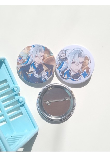 Genshin Impact Neuvillette Çanta Süsü/rozet Seti fiyatları