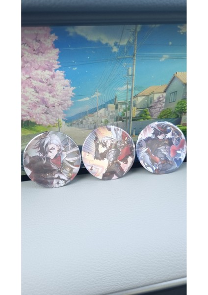 Honkai Star Rail Çanta Süsü/rozet Seti