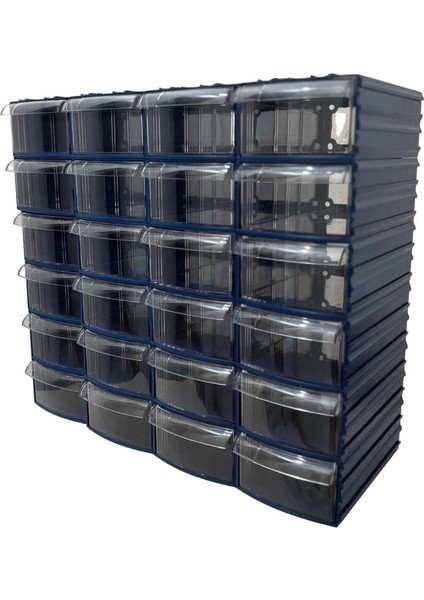 Plastik Çekmeceli Kutu 24 Çekmeceli 730-M modelleri