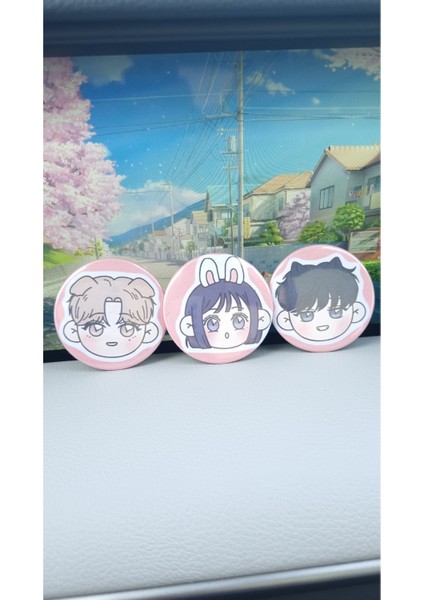 Operation: True Love Çanta Süsü/rozet Seti