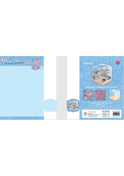 3D Sticker Set Sea World fiyatları