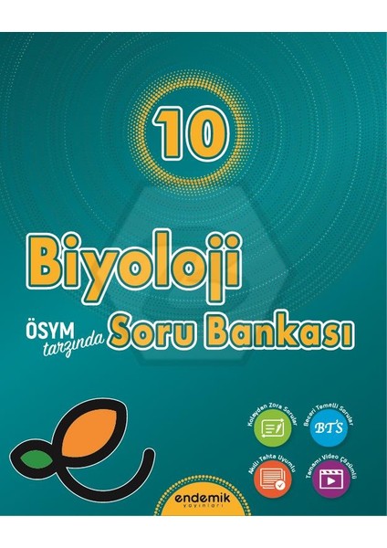 Endemik 2026 10. Sınıf Biyoloji Soru Bankası Güncel Müfredat