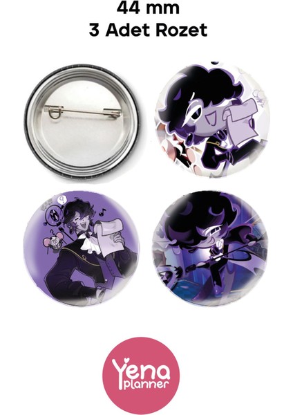 Cookie Run Kingdom Çanta Süsü / Rozet Seti