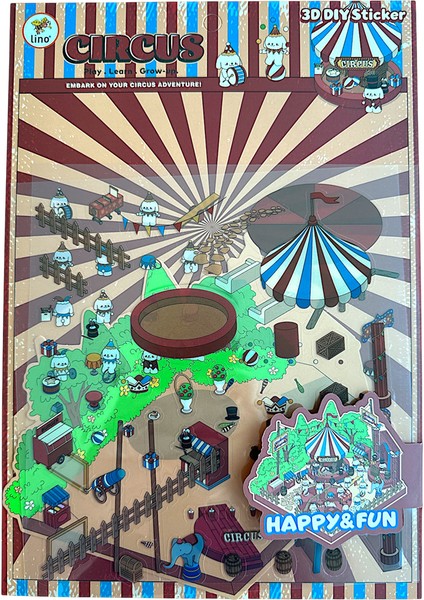 3D Sticker Set Crıcus