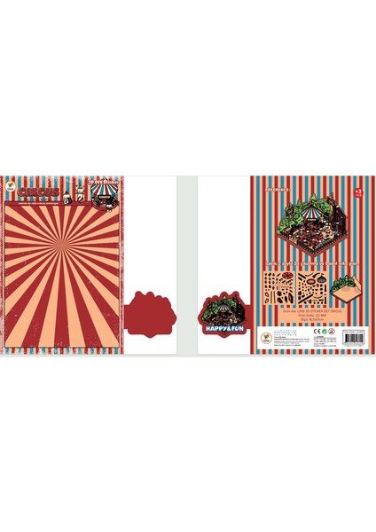 3D Sticker Set Crıcus fiyatları