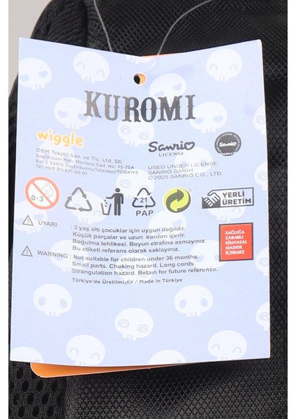 Dekomus Ile Yeni Sezon Lisanslı Kuromı Deri Okul Çantası,termoslu Deri Beslenme ve Kalem Çantası Ile Beslenme Örtüsü,trıtan Matara 500 Ml,2 Katlı Beslenme Kabı Yemek Seti