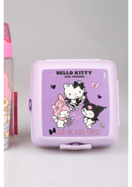 Dekomus Ile Yeni Sezon Lisanslı My Melody&best Frıends Termoslu Beslenme ÇANTASI,500 ml Matara ve 2 Katlı Beslenme Kutusu /lunch Box Seti "ıslak Mendil Hediyeli" modelleri