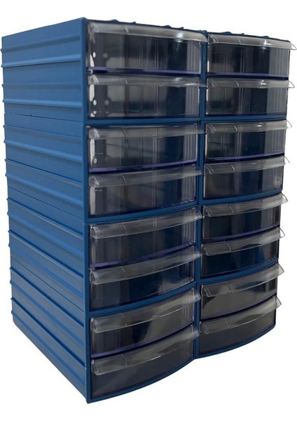 Plastik Çekmeceli Kutu 16 Çekmeceli 745-M fiyatları