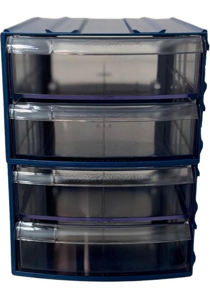 Plastik Çekmeceli Kutu 4 Çekmeceli 745-M modelleri