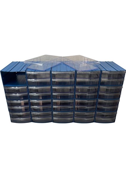 Plastik Çekmeceli Kutu 40 Çekmeceli 745-M