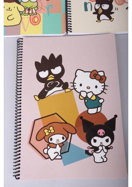 Dekomus Ile Lisanslı Hello Kıtty And Frıends "tekli" A4 Çizgili Okul Defteri 80 Yaprak fiyatları