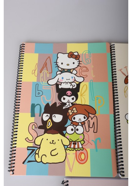 Dekomus Ile Lisanslı Hello Kıtty And Frıends "tekli" A4 Çizgili Okul Defteri 80 Yaprak modelleri