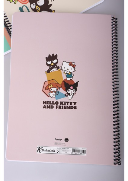 Dekomus Ile Lisanslı Hello Kıtty And Frıends "tekli" A4 Çizgili Okul Defteri 80 Yaprak indirimleri