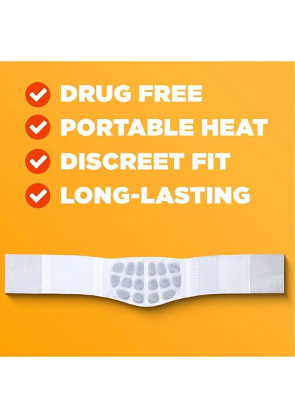 Lower Back & Hip Relief Heat Wraps 3 Adet fırsatları